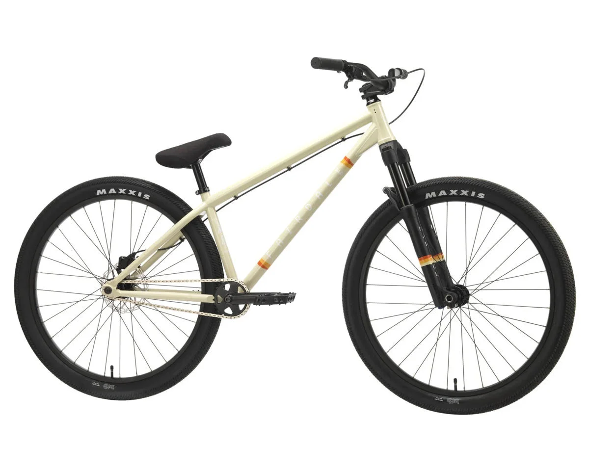 Fairdale Hareraiser FX Dirt Jumper 26" Bike (Classic White) (S/M)